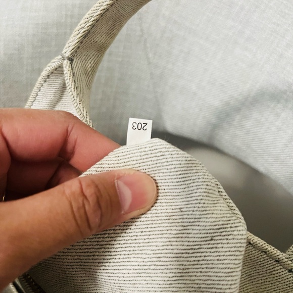 Authentic Prada Cannapa Tote in Denim. - Picture 11 of 15